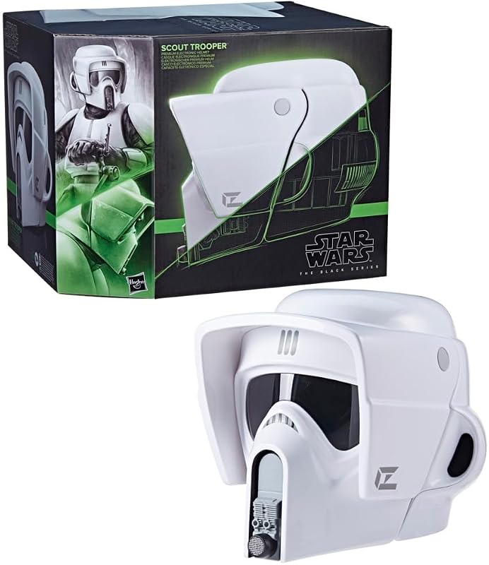 Star Wars The Black Series, Casque électronique premium Scout Trooper, Le retour du jedi, cosplay pour adultes