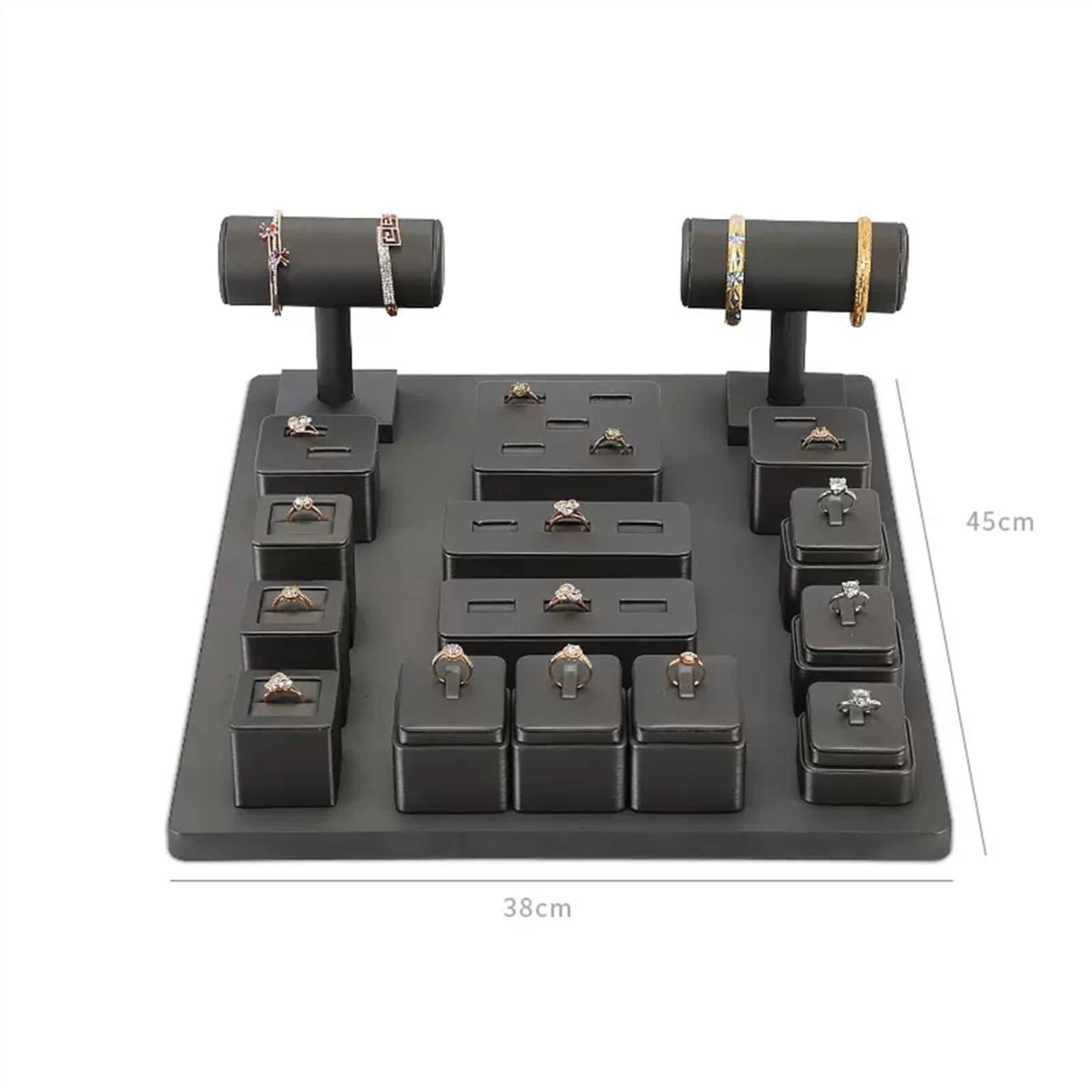 Porte-bijoux Jewelry Display Easel Rings Stand Hovering T Bar Bracelet