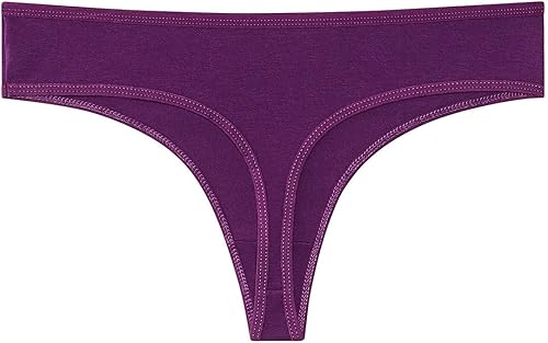 Miniatura 3 de Nabtos Tangas de algodón para mujer, ropa interior íntima sexy, paquete de 6 o 12