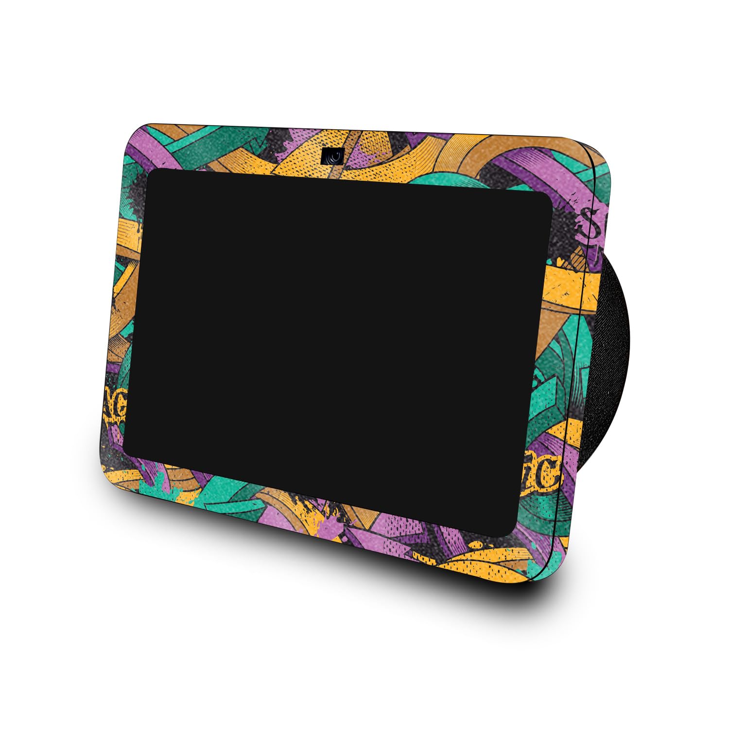 Glossy Glitter Skin Compatible with Amazon Echo Show 8 (3rd Gen, 2023) - Tertiary Arrows - Premium 3M Vinyl Protective Wrap Decal Cover - Easy to Apply | Crafted in The USA by MightySkins