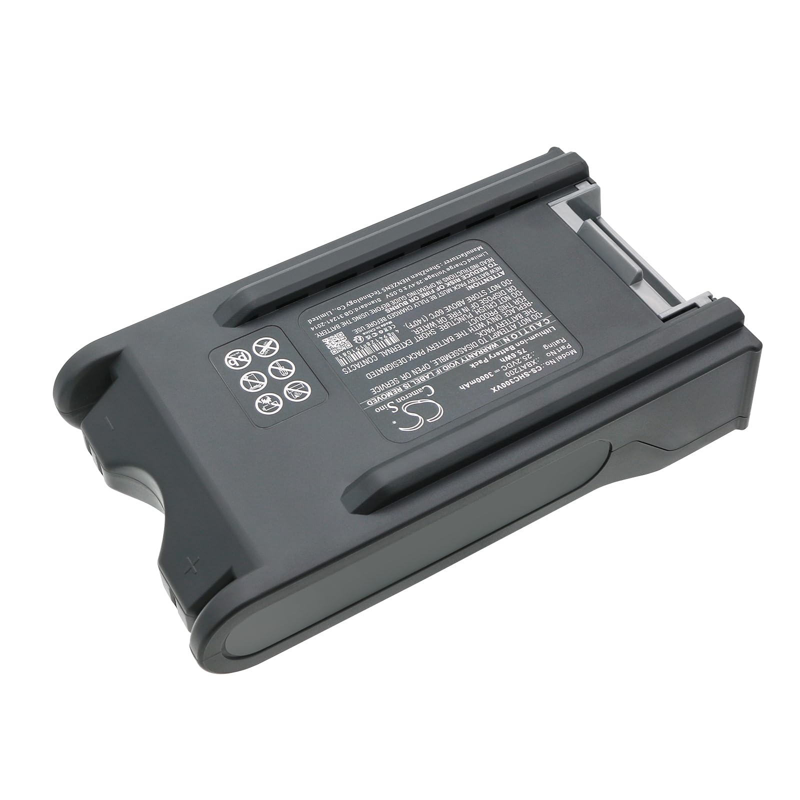 DRAWBELL DAWBELL Replacement Battery for S'hark UF280,IF200,IF250,IR70,IF130,IF260, IF281C,IR100,IR101,IF260UKTH,IF130UKTH,S9,S6,S1,S2,Part NO XBAT200,XBAT200EU (3000mAh/75.6Wh)