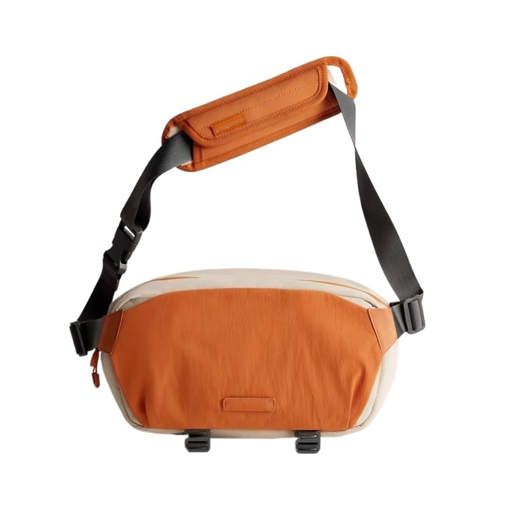 Compatible con Bolsa Bandolera Impermeable SLR | Bolsa cruzada impermeable for cámaras y lentes sin espejo/DSLR.(Orange)