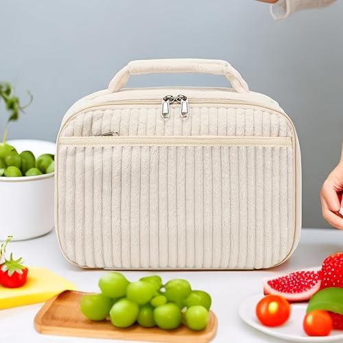 Miniatura 5 de Lonchera para niños y niñas, bolsa de almuerzo térmica, reutilizable, bolsa de almuerzo para viajes escolares