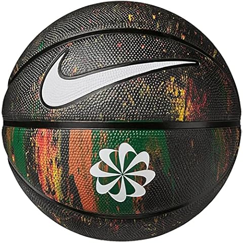NIKE basketballs, Unisex-Adult, Black, size 7 with gum Cover