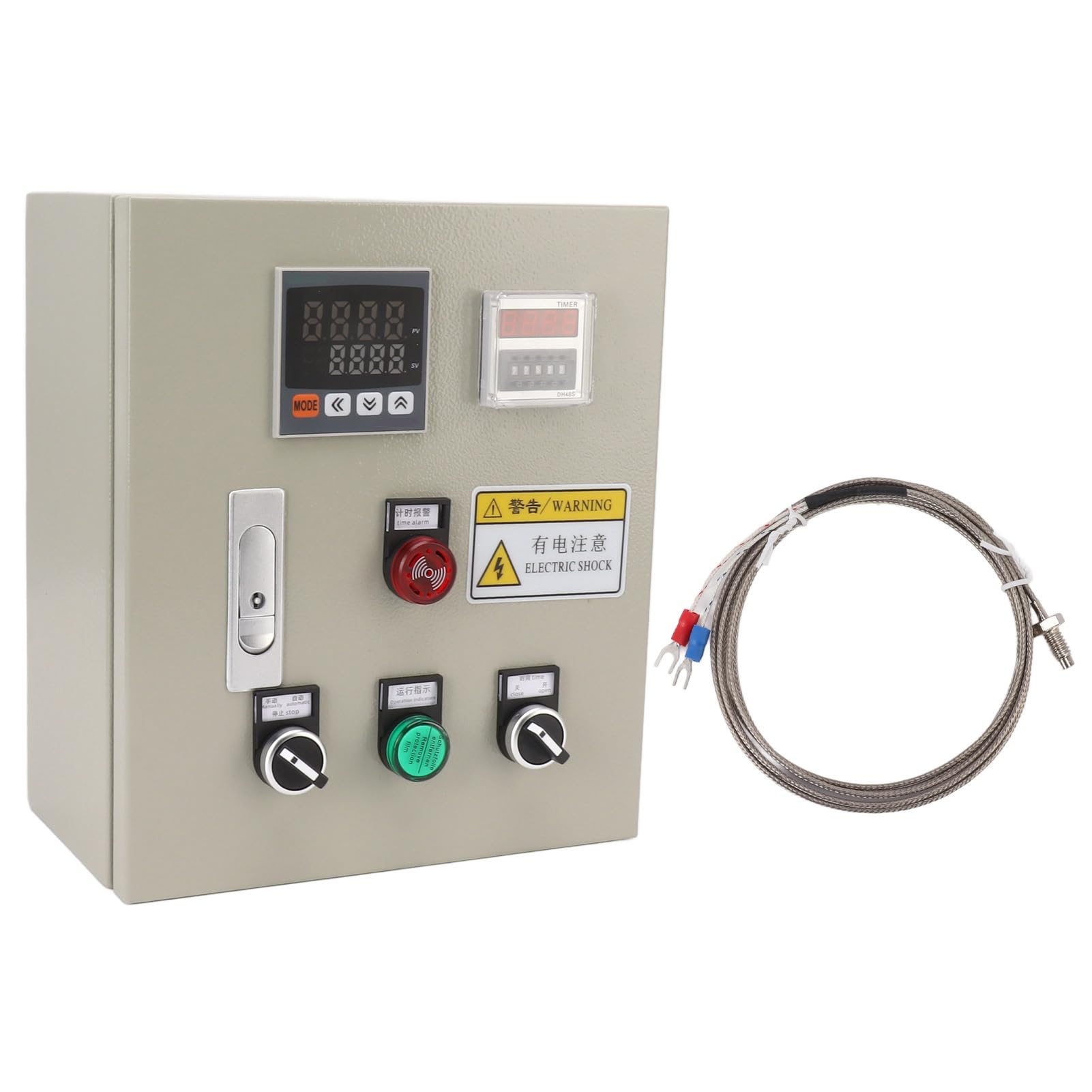 Fafeicy PID Temperature Controller 0 do 400℃, 380VAC 7,5KW, Skrzynka