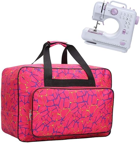 JanTeelGO Sewing Machine Carrying Case Tote Bag, Nylon