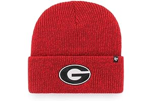Georgia Bulldogs Beanie Red Touchdown Beanie Hat