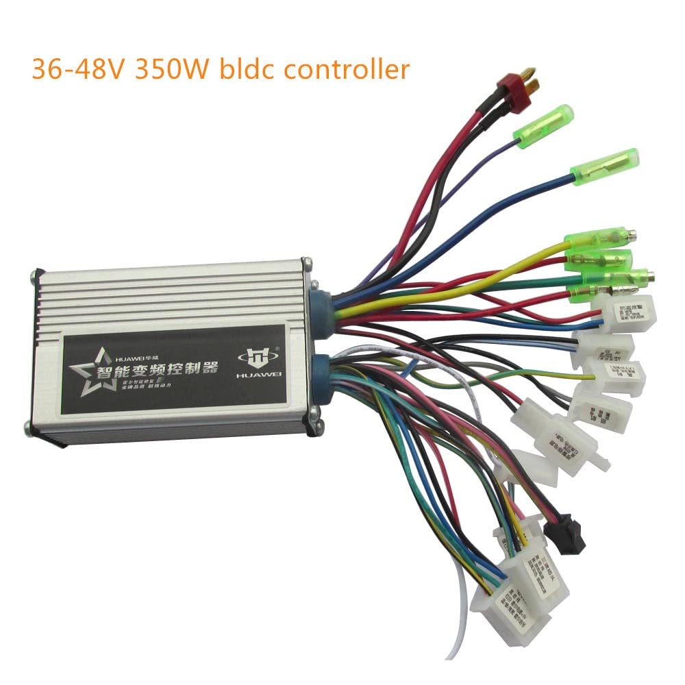 Regulador Patinete Electrico Bicicleta eléctrica Bicicleta Scooter Batería Controlador sin escobillas 3 6v 48v 350w Controlador del Motor