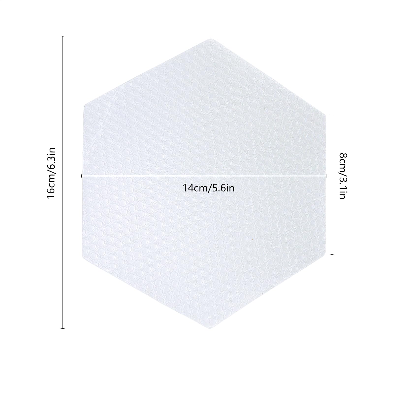 Antidérapante pour Surf | 22 Pièces Revêtement Hexagonal Antidérapant De Planche,Grips De Pont Avec Rembourrage Pour Surf - pour Kitesurf Shortboard Skimboard Sports Nautiques Hommes et Femmes