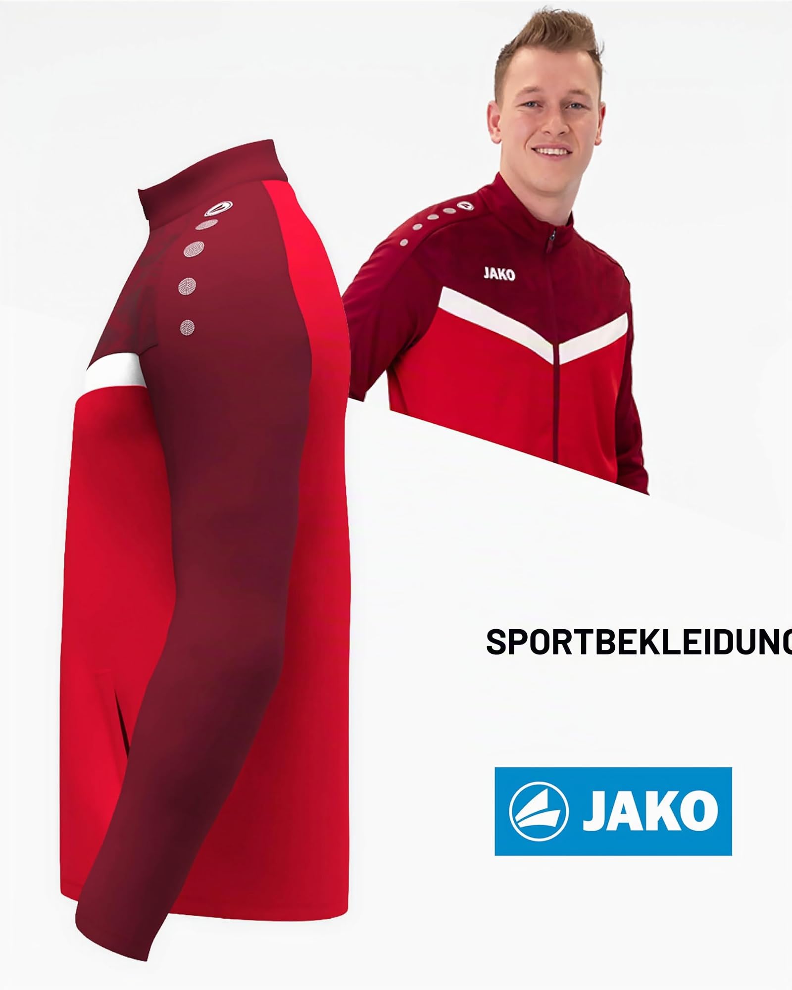 JAKO Unisex Kinder Jako Kinder Polyesteranzug Iconic Trainingsanzug (1er Pack)