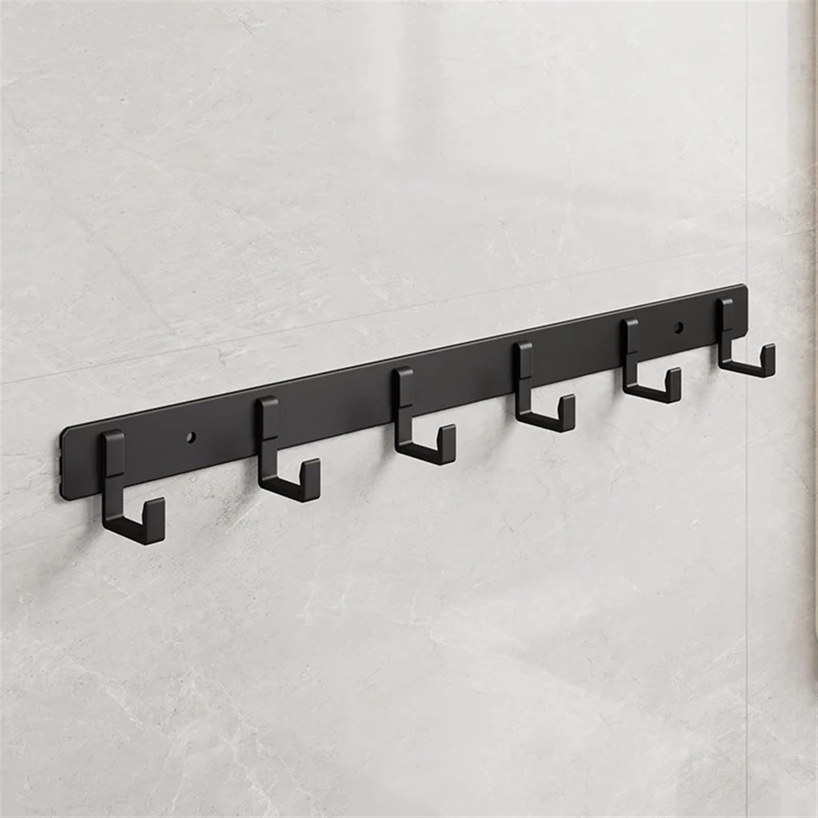 Appendiabiti da parete con 6 ganci, versatile, per ingresso, cucina, bagno, perfetto per cappotti, asciugamani, borse, accappatoi e cappelli