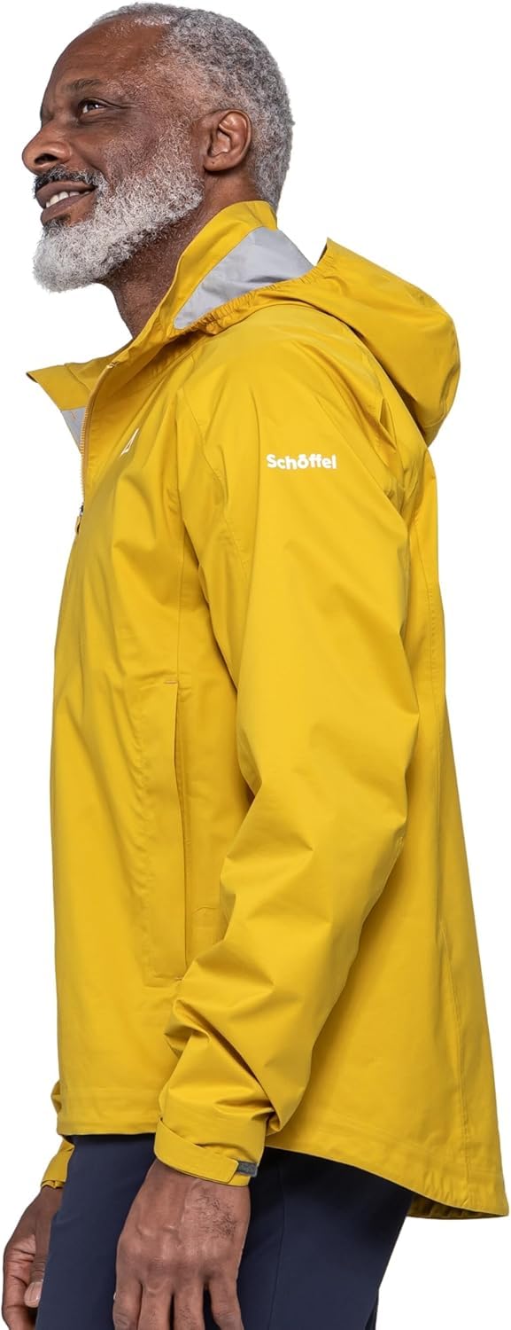 Schöffel Herren 2.5L Jacket Tarvis M, leichte Fahrradjacke mit 2-Wege-Stretch, multifunktionale, wasserdichte Regenjacke mit integrierter Pack-Away Tasche, atmungsaktiv