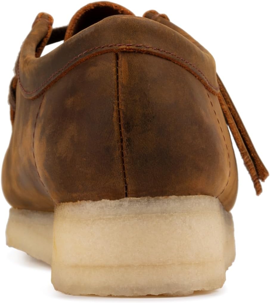 Clarks Womens Wallabee Moccasins Flats Casual - Brown - Image 6