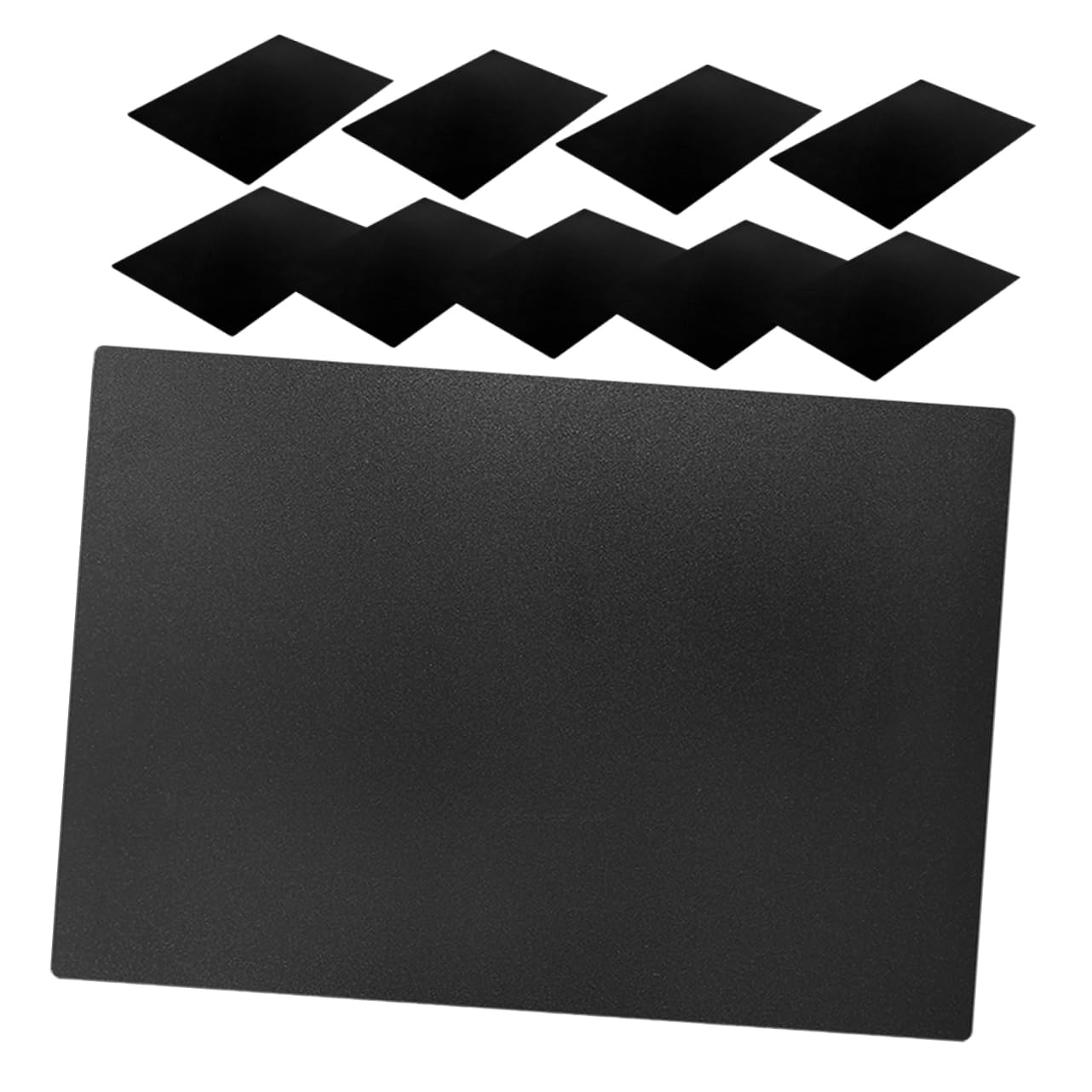 Mikinona Nail Art Palette 10pcs Portable Nail Art Painting Palette Set Reusable Makeup Water Erasable Surface