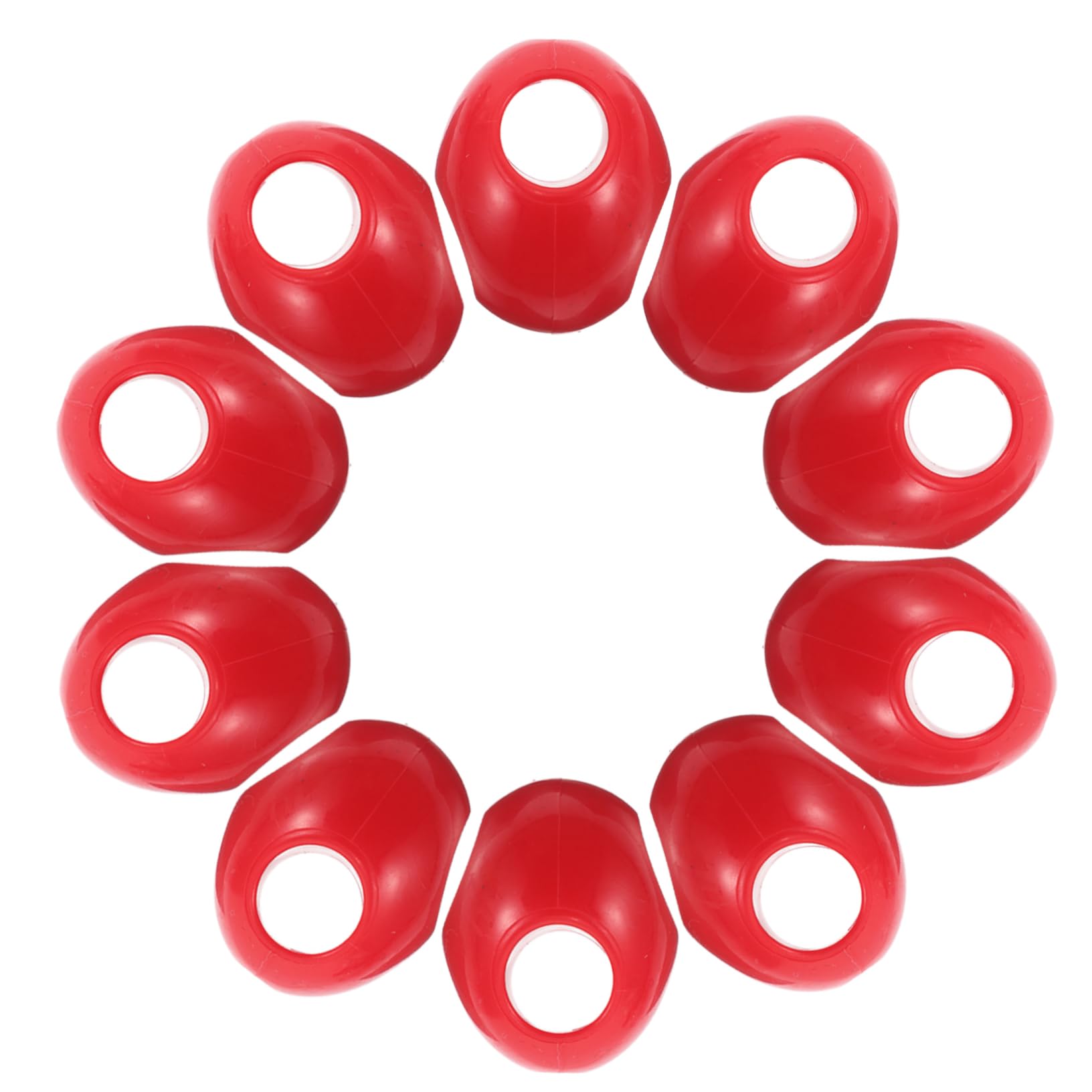 KICHOUSE 10-Pack Plastic Climbing Buckles Grab Handles for Kindergarten Playground