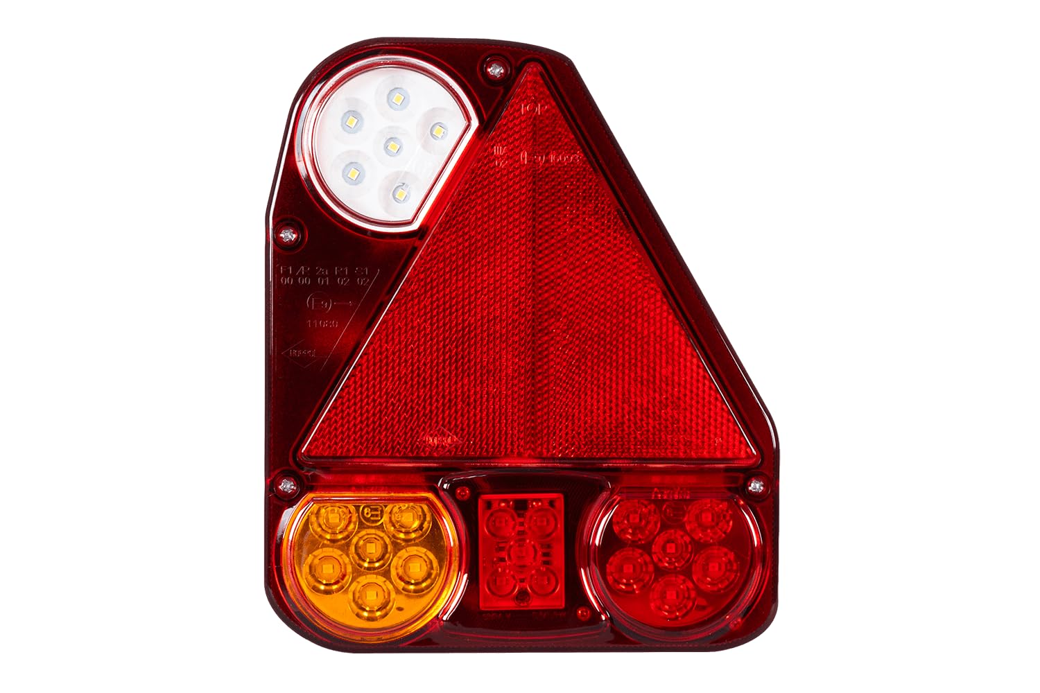 Wielofunkcyjny tylny pilot LED z trójkątnym reflektorem LZD 774 prawy