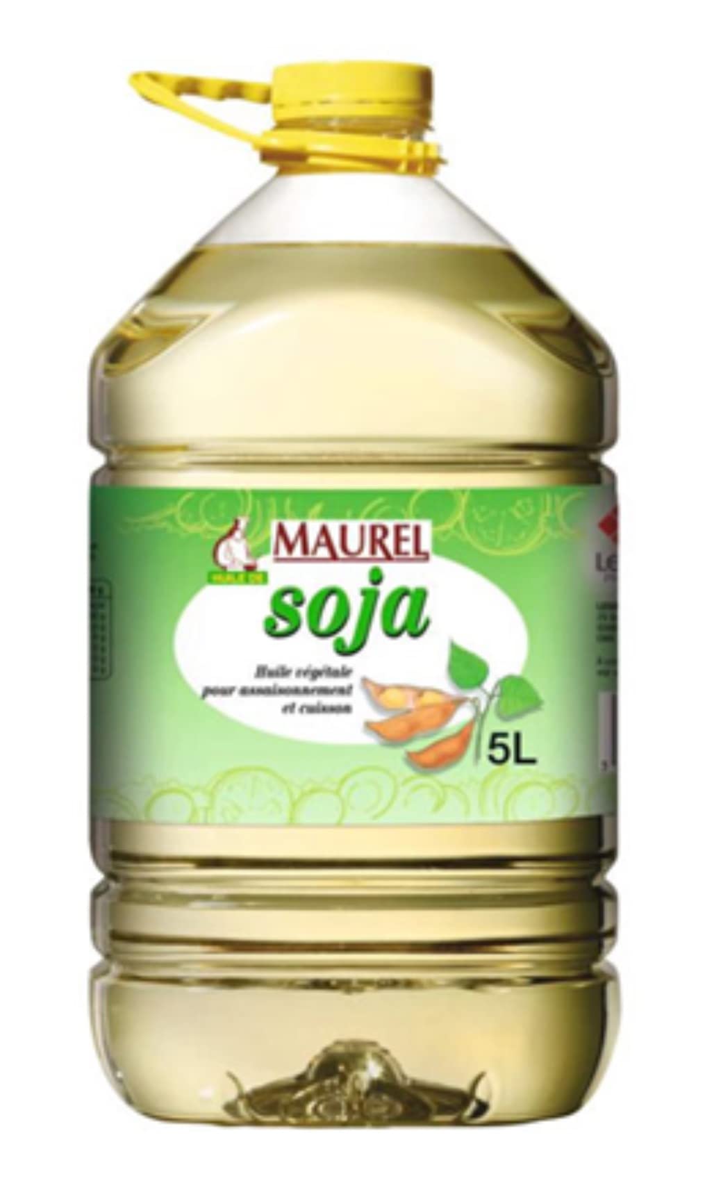 Huile de Soja Tradition Maurel 5L/Bidon - Lot de 1, 2, 3 et 4 Bidons - Livraison Gratuite France - Expédition par la sté Bo Time (1)