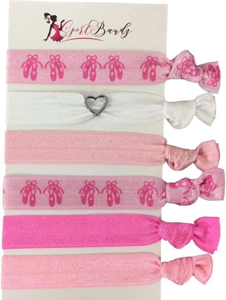 Infinity Collection Dance Hair Ties Girls Ballerina Hair Accessories Dance