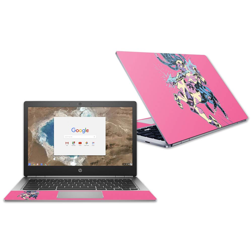 MightySkins Vinyl Decal Skin For HP Chromebook 13 G1 - Love Computers Design, Protective Wrap
