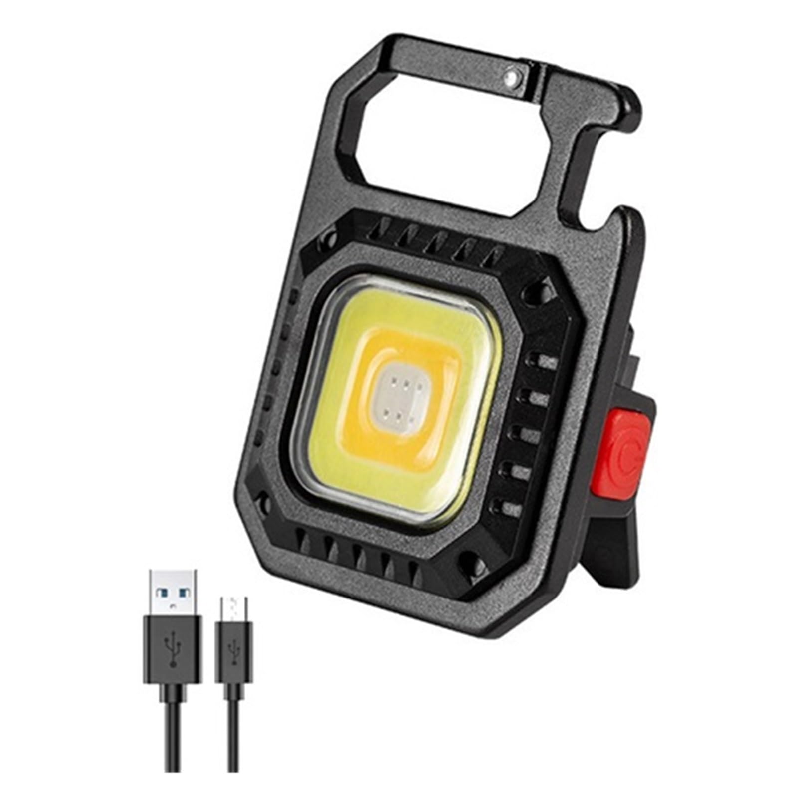 Linterna de camping DELURA con luz lateral y carga solar para jardín y patio