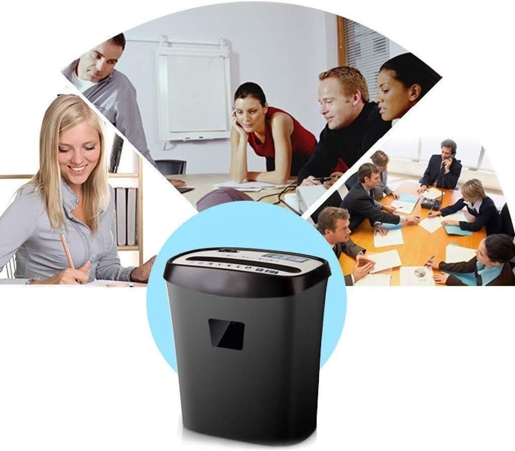 Mini Paper Shredder-Shredder Office Secret High Power Desktop Small Household Segment File Shredder