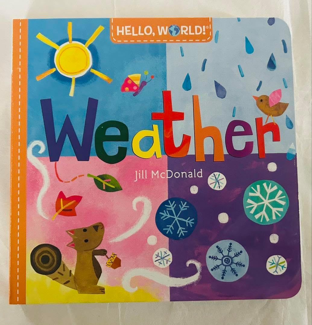 Weather Hello,Worldシリーズ ボードブック