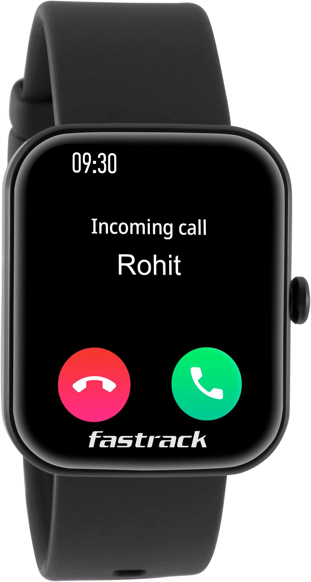 Fastrack Reflex Hello Smart Watch with BT Calling|Bright HD Display|AI Voice Assistant|50+ Sports Modes|100+ Watchfaces|BP Monitor|24x7 HRM| SpO2|Upto 5 Day Battery|Camera & Music Control|IP68