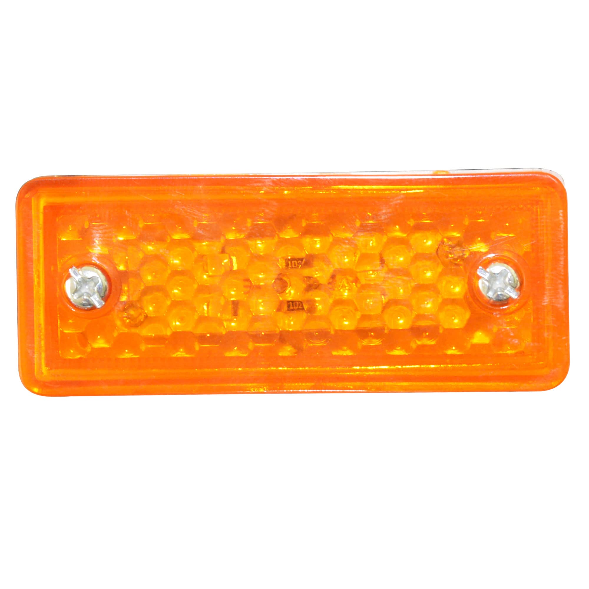 24v LED Side Marker Lights Suitable for Truck Trailer Buses Caravan Campervan and Coaches. (Amber)
