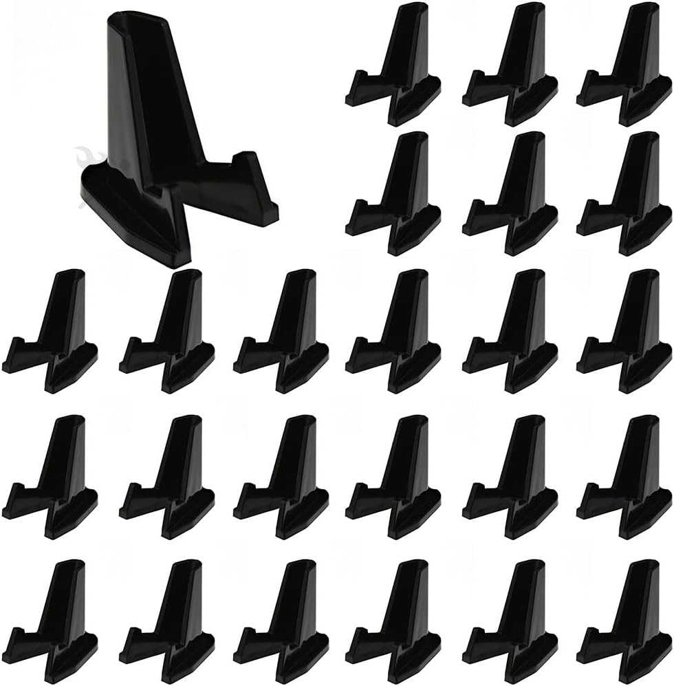 OnFireGuy 5 Pack Clear Display Stand Easels for Air-Tite Capsules | Coin Display Stands | Challenge Coin Easels | Made in USA