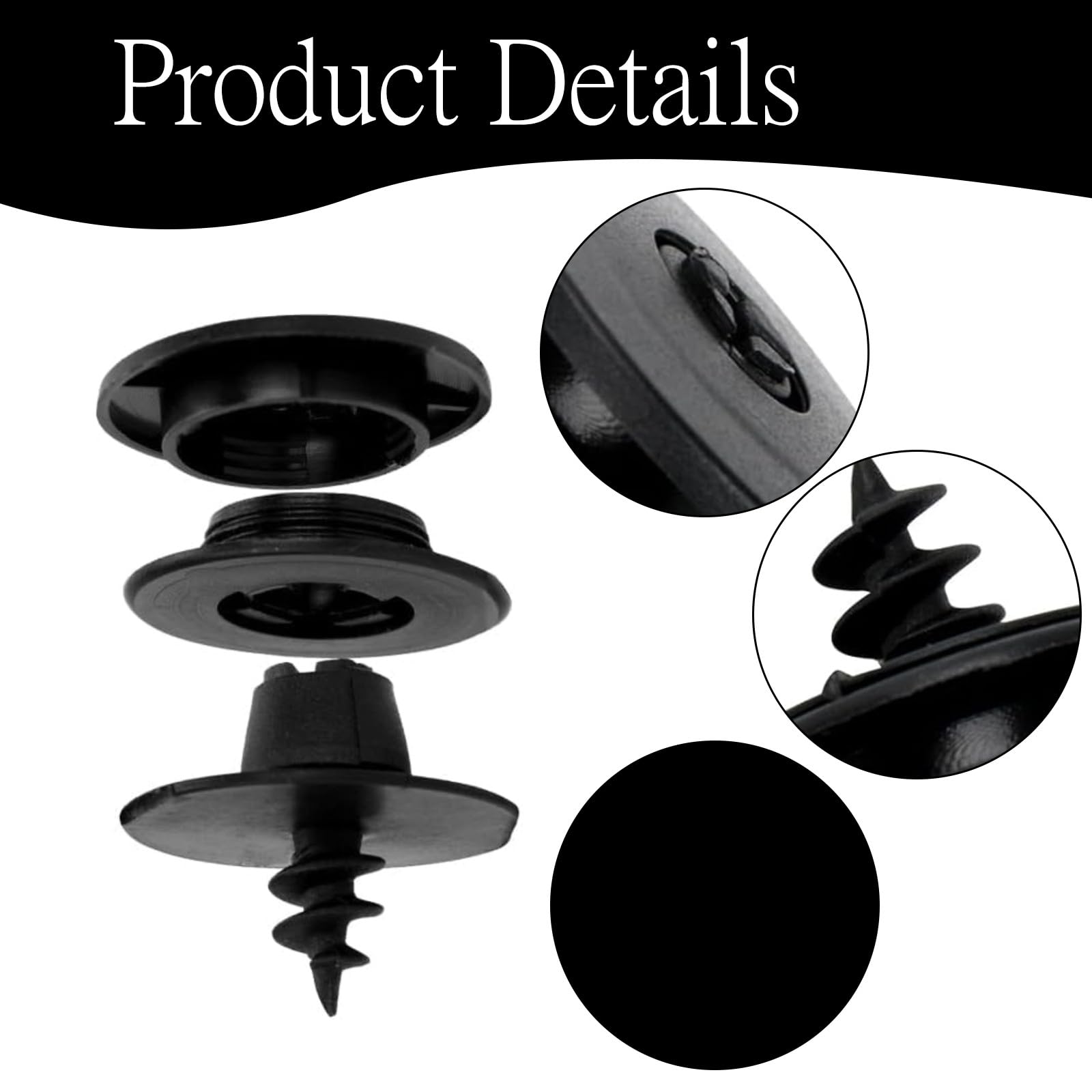 RHQFDM 22 stuks automatten houder auto vloermatten clip universele auto vloermatten fixclips ronde drukknop tapijt clips vloermatten bevestiging kunststof antislip gesp sluiting clip