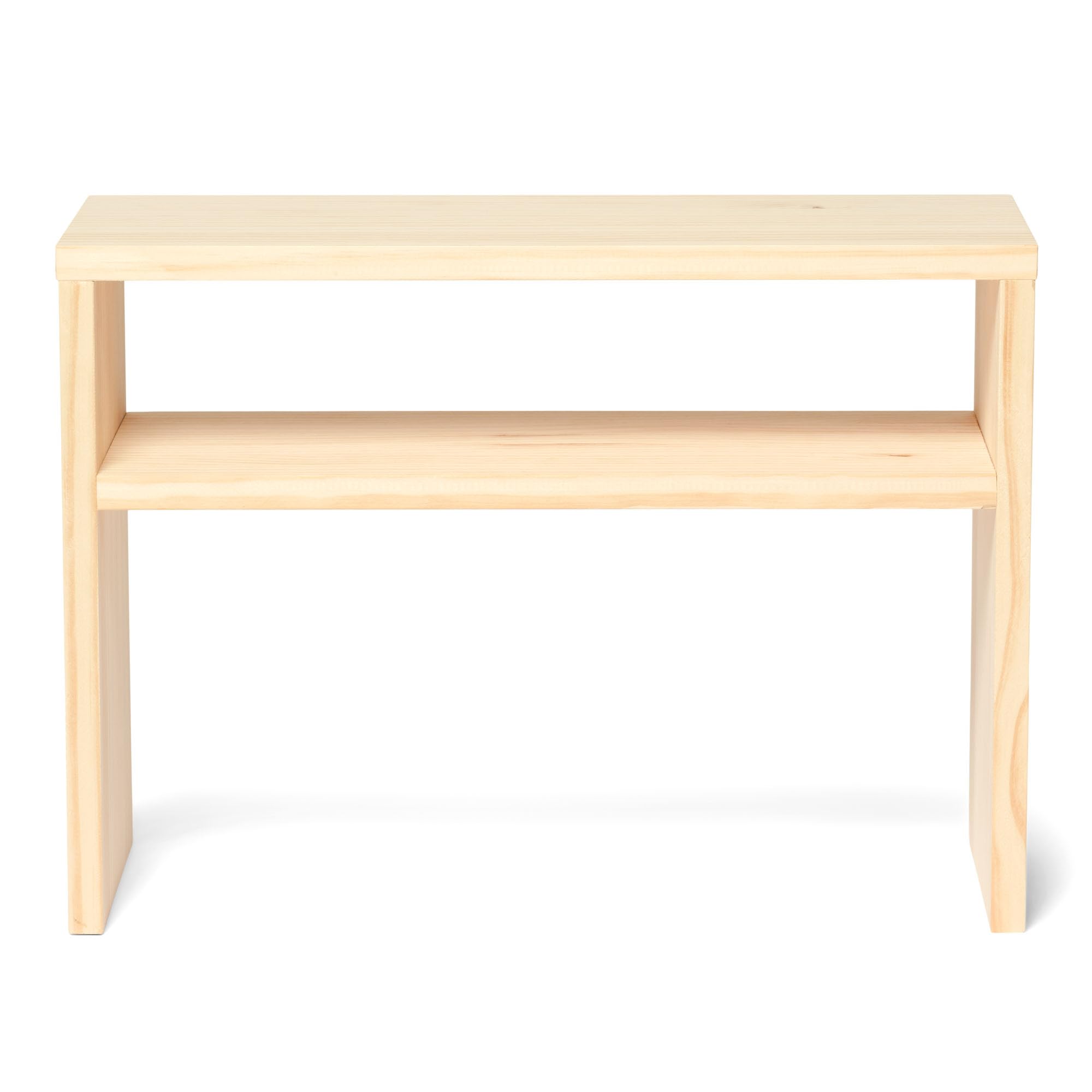Table de chevet bois massif 50 cm pour une chambre cosy fait main