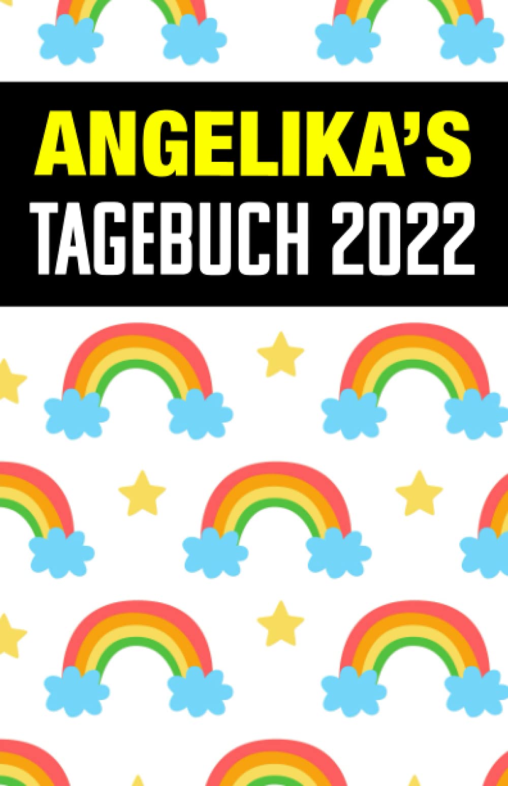 Angelika Tagebuch: Angelika Planerin, Angelika Geschenk, Geschenk für Angelika, Angelika Weihnachten