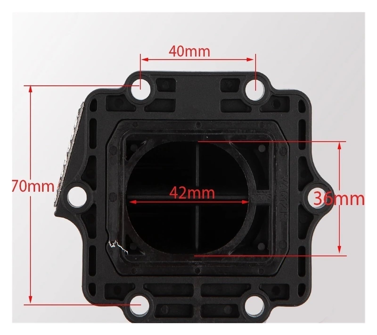 Kit De Valve À Lames Pour Moto, Plaque D'admission Convient pour Kawasaki KX125 KMX125 KX500 KX 125 500 KMX CLAPET BOITE POUR