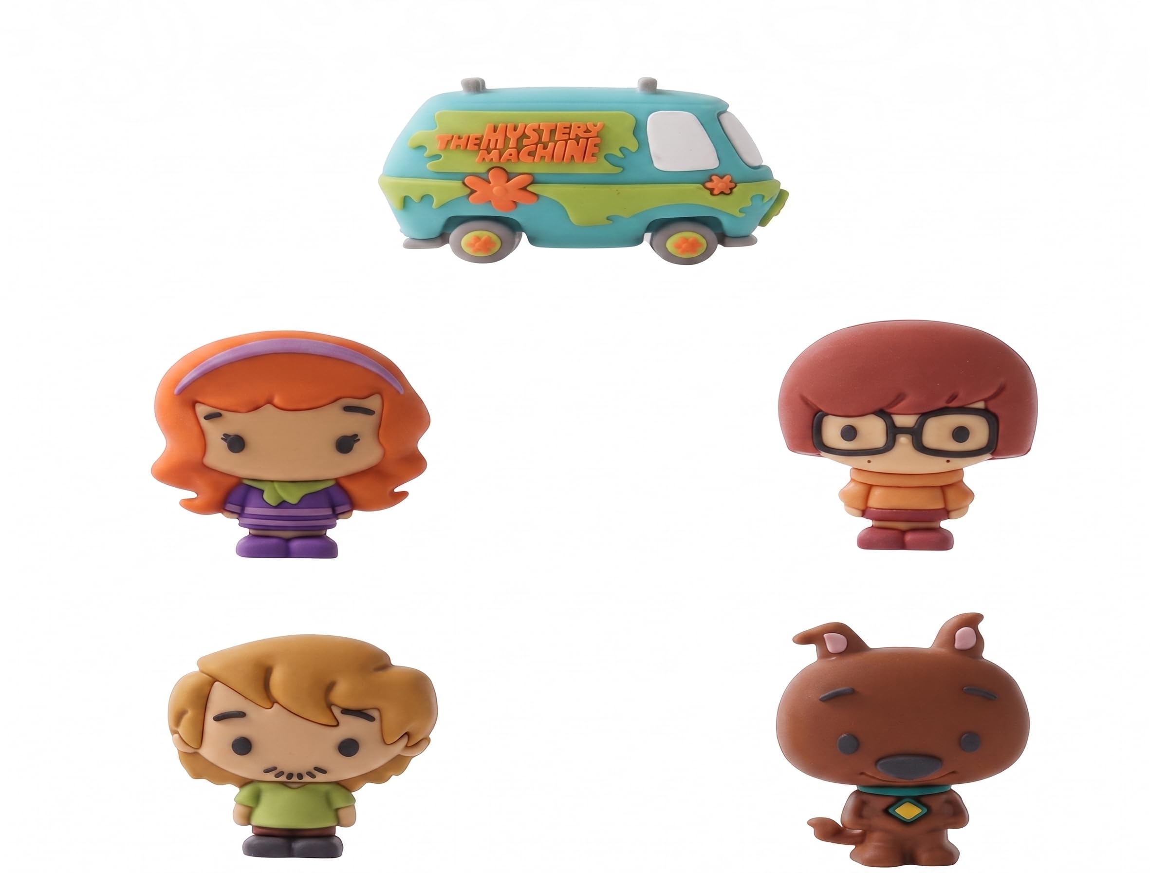 Get Trend Scooby Doo Boys Mini Toy Figure Set, 5 Pieces