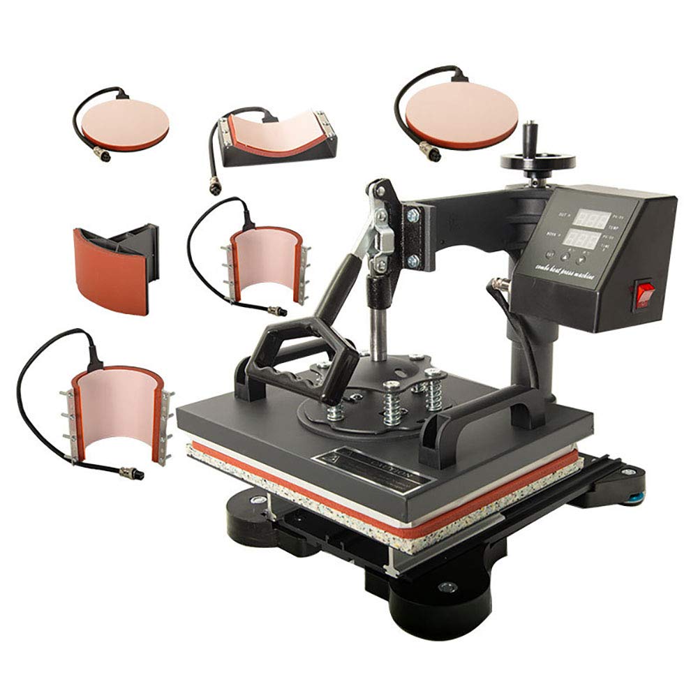 Amazon.co.jp: HAIWUSAN 熱転写プレス機 6 in1 110v230*300mm 抱き枕