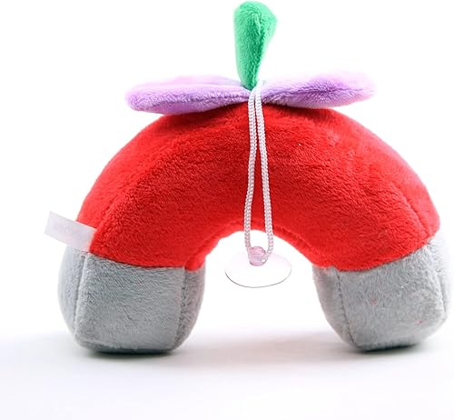 Miniatura 4 de Juguetes de peluche de plantas, figuras de muñeca de peluche, regalo de cumpleaños para niños (hongo magnético)