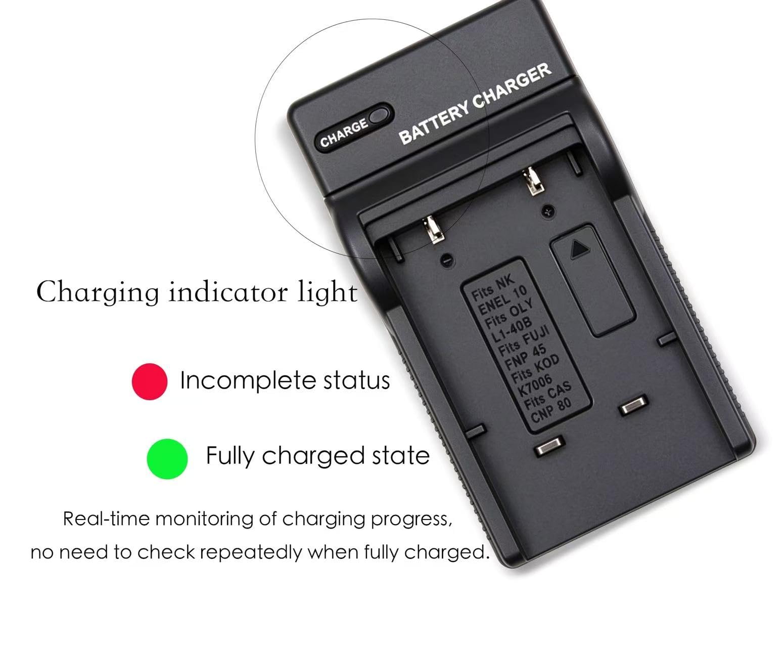Amazon | VECASDEN EN-EL10 充電器 対応ニコンの Coolpix S200、S203