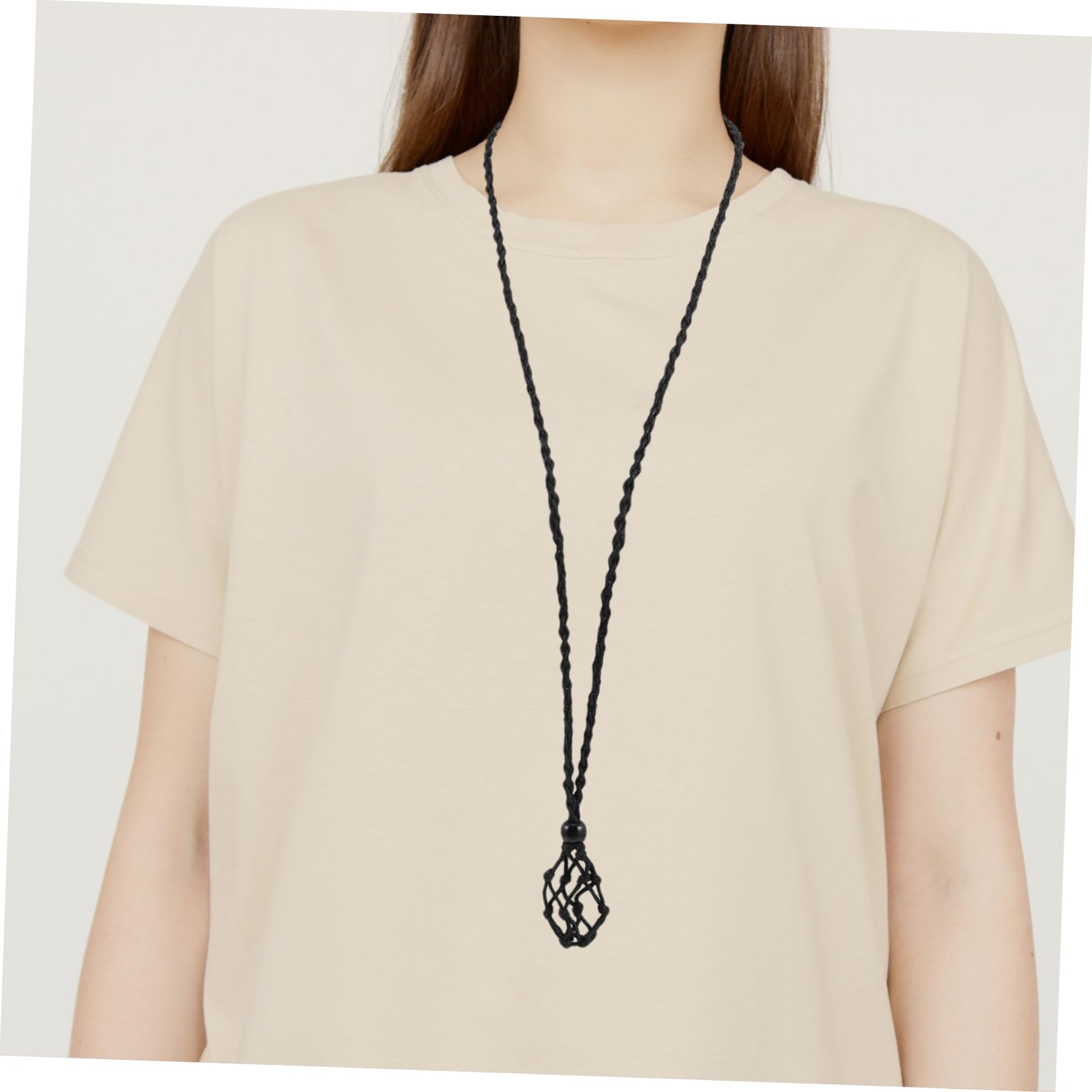 Cordini Collana Intrecciati Regolabili Nero 24 Pezzi per Gioielleria | Tessuto Intrecciato, Stile Etnico Artigianale, Adatti a Occasioni Casuali e Formali