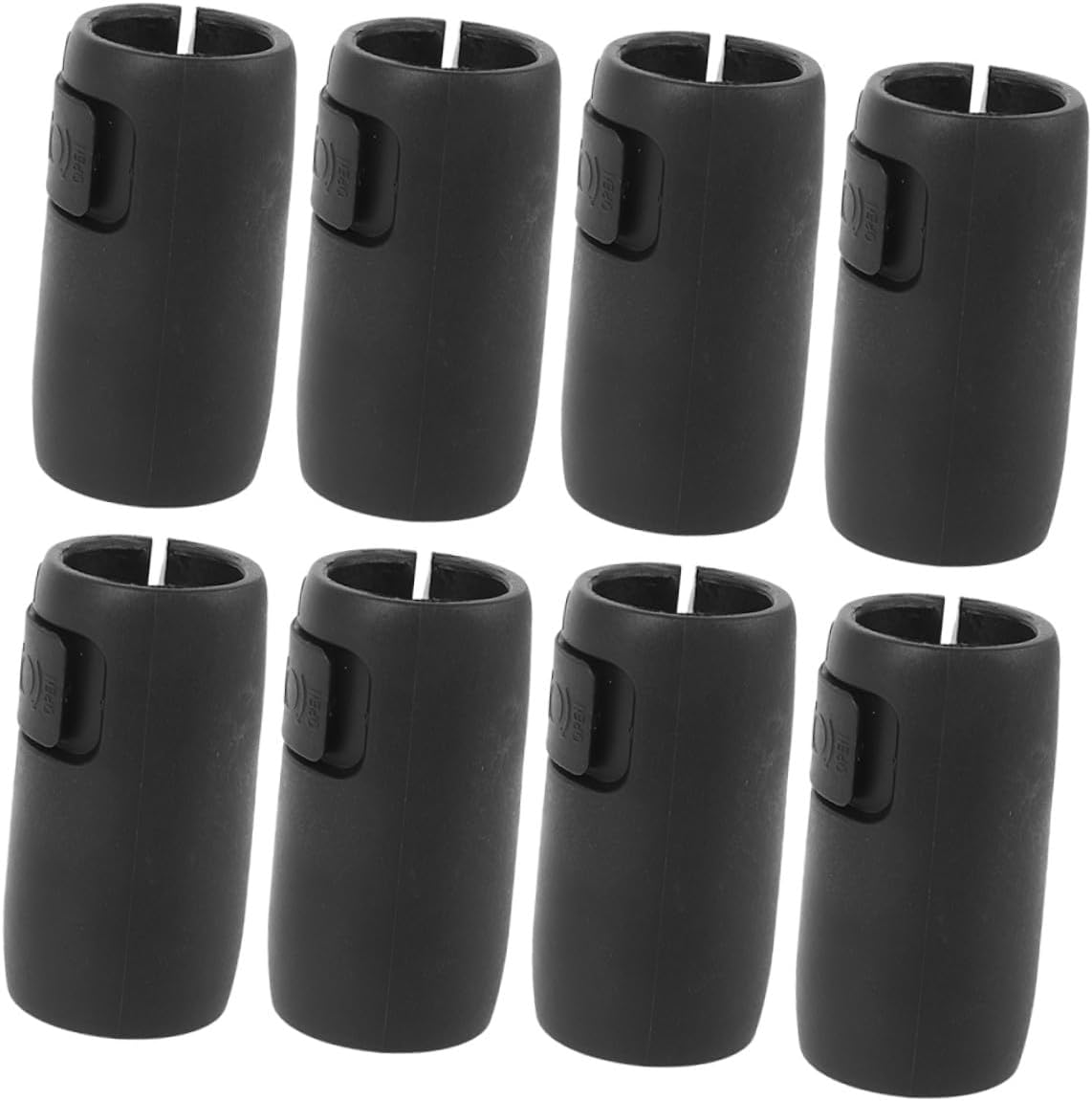 Mipcase 8pcs Paddle Holder Clip and Kayak Paddle Clamp Set with Quick Release Lock, Adjustable Deck-Mounted Outdoor Paddleboard Accessory for Surfboards and Canoes