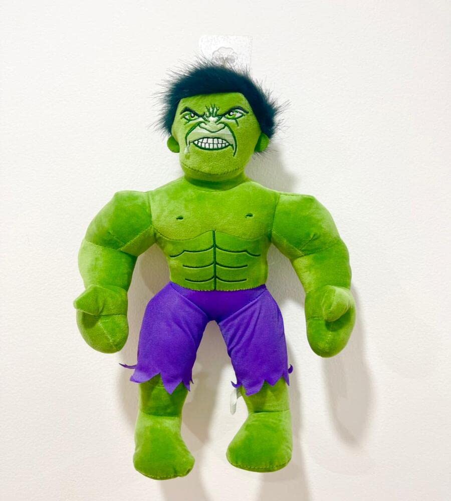 Green Giant Plush Toy Kids Bedding Plush Cuddle and Pillow Buddy for Kids Favorite Hero Plush Toy Quality Cotton Stuffed Decorative Toy (30CM)