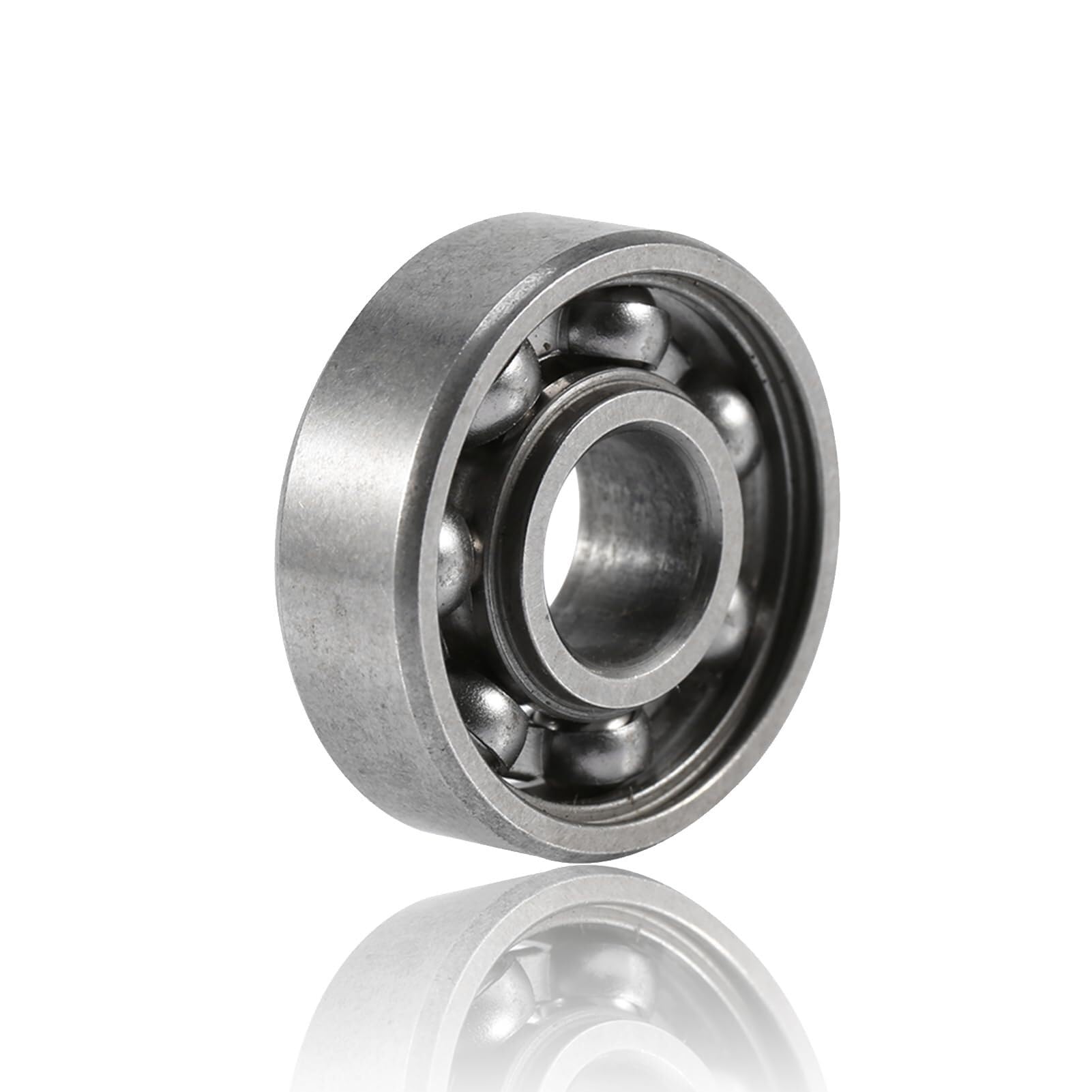 Bearing, 10pcs Steel Miniature Ball Bearings, 8×22×7mm 608 Fingertip Toy Spinner Bearing for Skates, Skateboards, Electric Motors and Home Appliances Wear Resistance