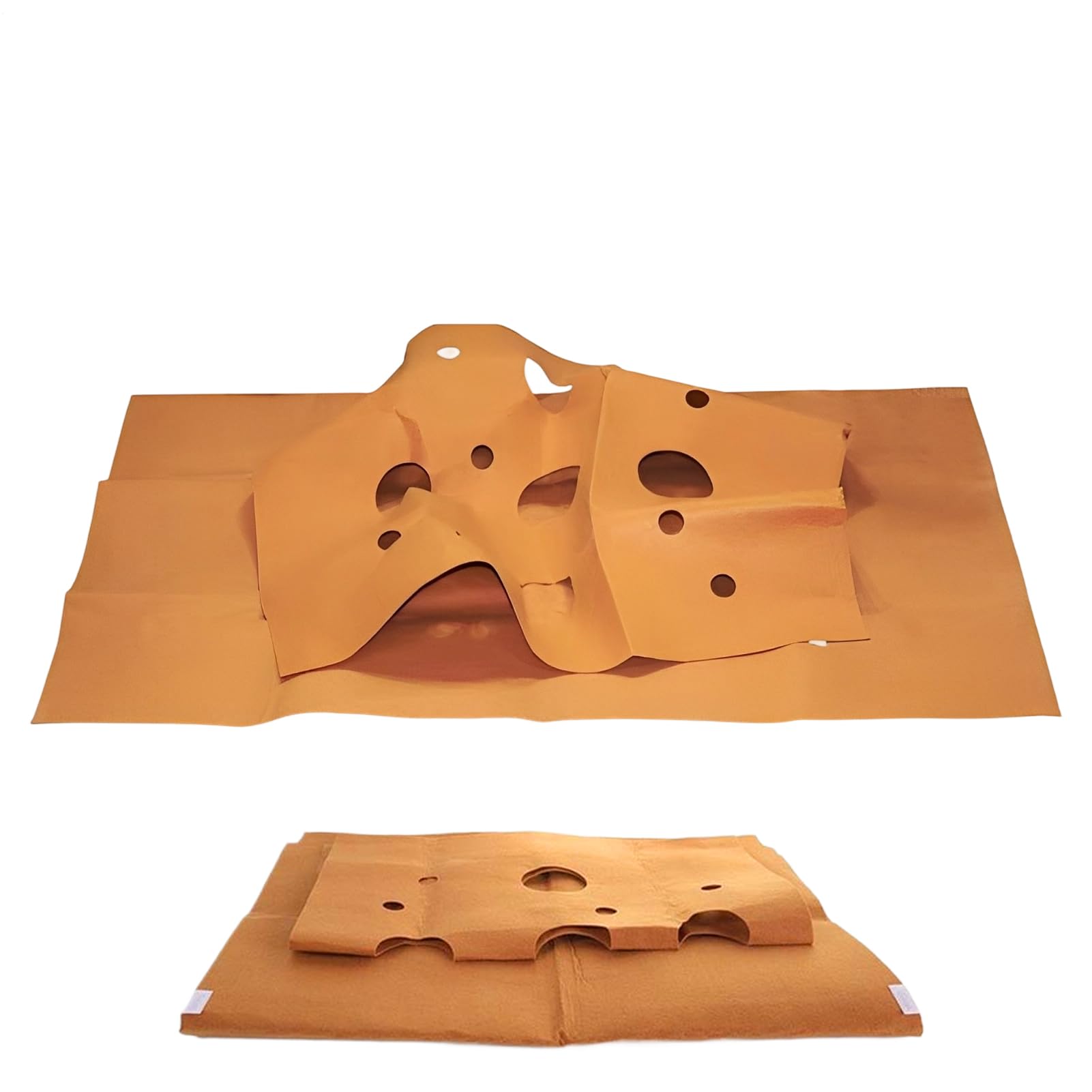 Túnel para gatos y alfombrilla interactiva ideal para el juego de caza en apartamentos