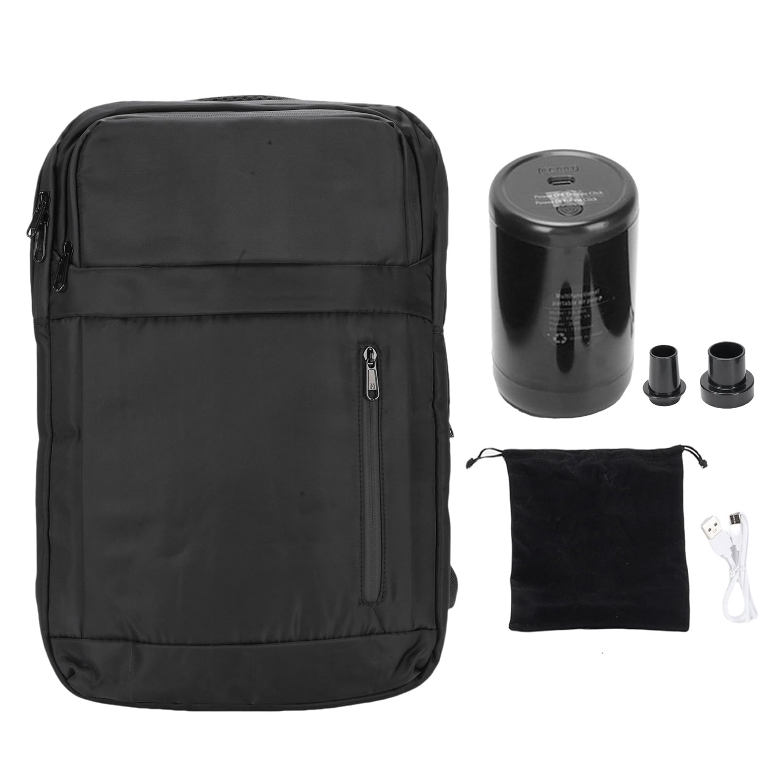 Yosoo Health Gear Mochila de Vacío con Bomba Mochila de Compresión Al Vacío de Tela Oxford 30 X 45 X 17 Cm de Viaje para Ropa Portátil Impermeable Expandible para Viajes de Negocios y Desplazamientos
