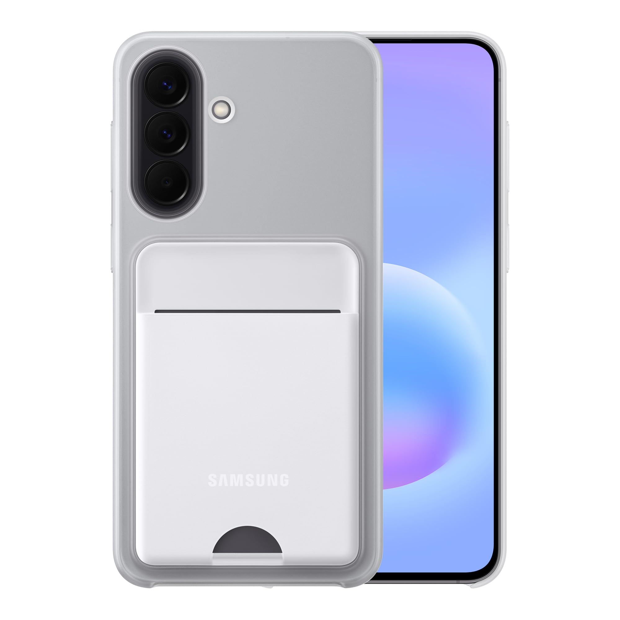 Samsung Card Slot Case for Galaxy A57 Light Grey
