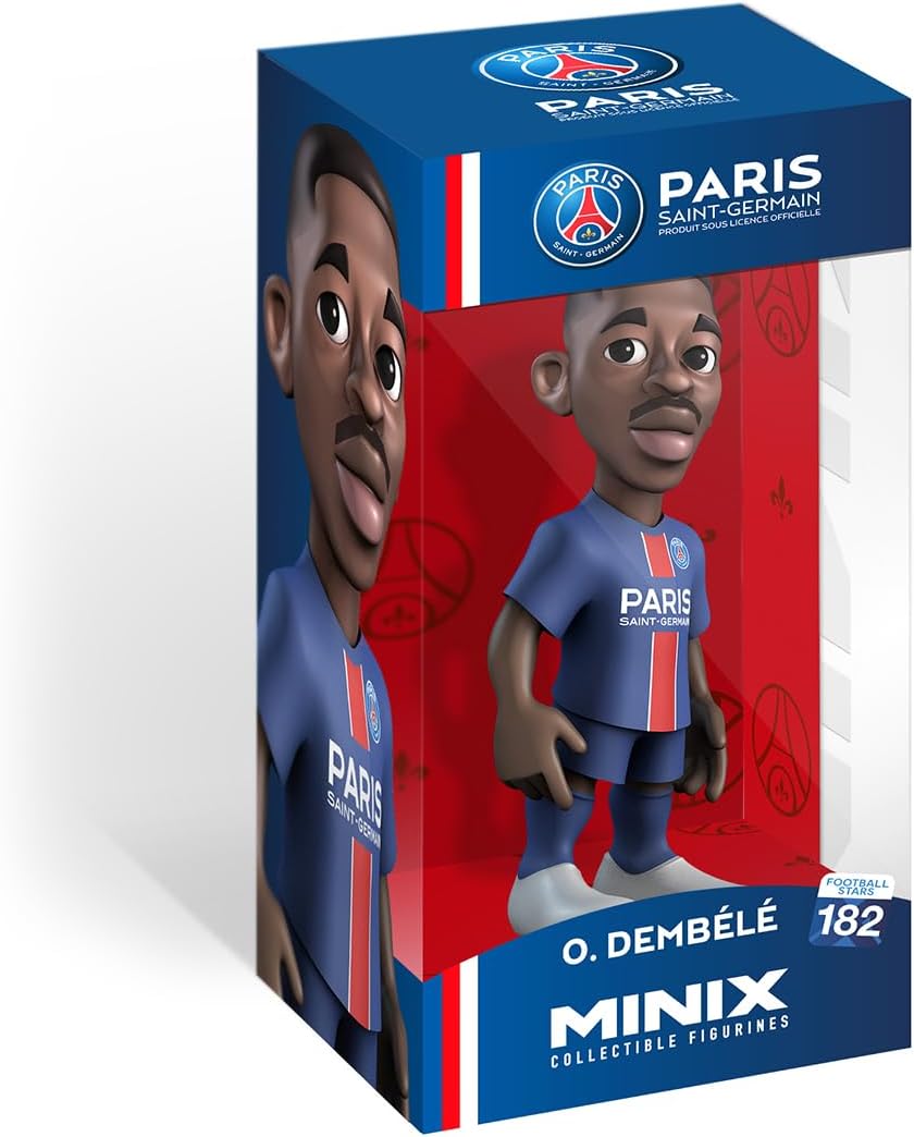 MINIX - Football Stars #182 - PSG - Dembele 10 - Figurine à Collectionner 12 cm – Image 3