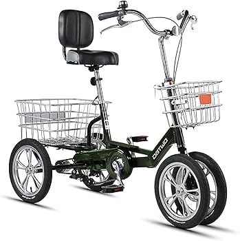 【今だけ価格！試乗のみ、100%完成形】大人用・高齢者向け20インチ3輪自転車 今だけ価格！試乗のみ、100%完成形】大人用・高齢者向け20インチ3