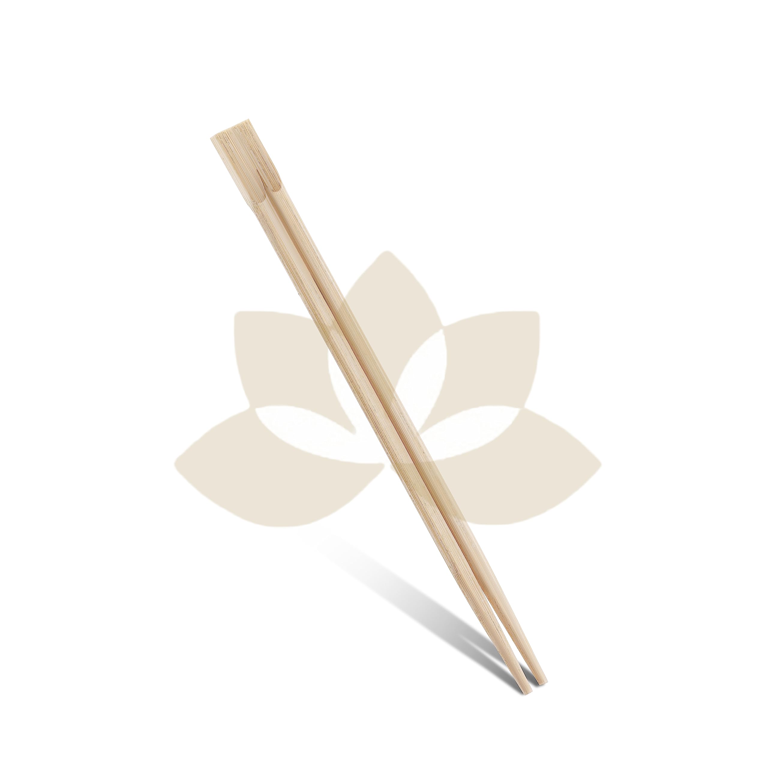 HushLush Natural Bamboo Chopsticks for Sushi, Noodles, Fried Rice, Asian Dishes Solid Brown Reusable/Disposable Wooden Chopsticks for Dinning/Hotel| Eco-Friendly (8 INCH, 100) 3