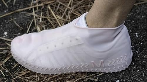 Miniatura 4 de Fundas impermeables para zapatos para niños, mujeres y hombres. Cubiertas reutilizables de silicona antideslizantes y resistentes al polvo para