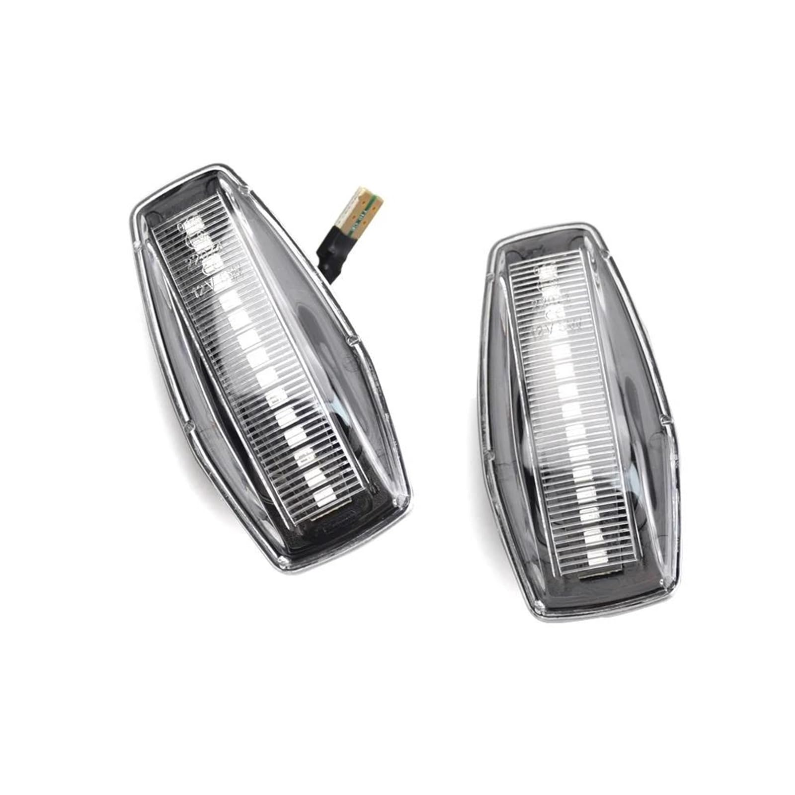 Dynamic Turn Signal Light LED Dynamic Blinker Side Marker Light For Hyundai I10 2008-2011 For Getz (TB) 2002-2009 For Elantra (XD) 2000-2006(Crystal)