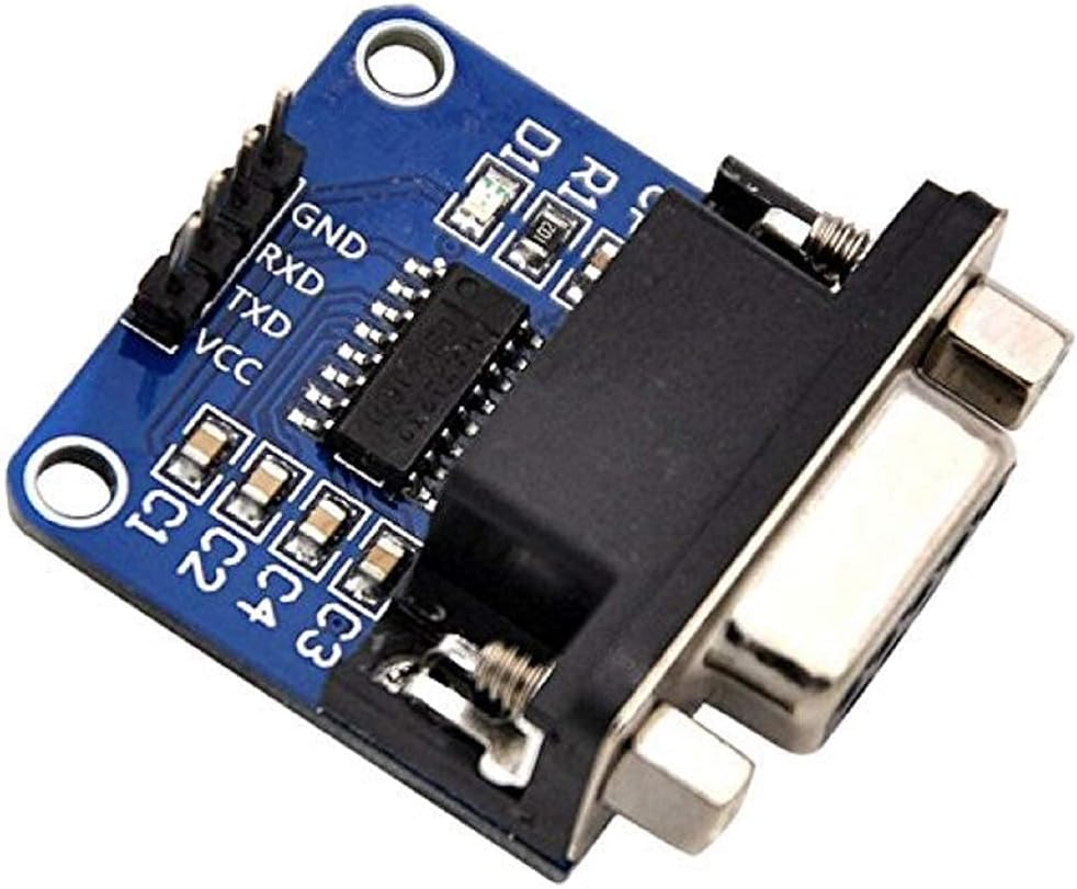 TTLTO232 RS232 to TTL Serial Port Converter Module DB9 Connector Based on MAX3232 IC